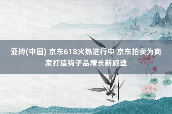 亚搏(中国) 京东618火热进行中 京东拍卖为商家打造钩子品增长新旅途
