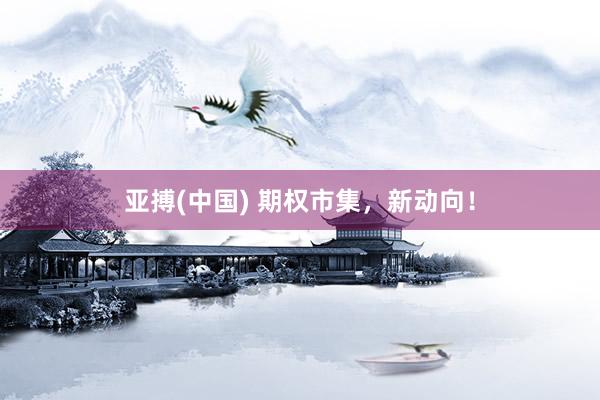 亚搏(中国) 期权市集,新动向!